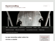 Tablet Screenshot of equierrores.com